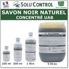 Savon Noir Naturel concentré - Nettoyant feuilles et miellat - pucerons - cochenilles, Concentré UAB Solu